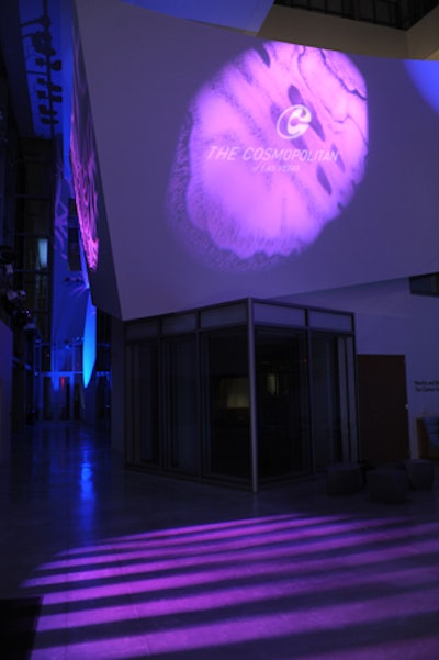 The Cosmopolitan Las Vegas hosted a private party for V.I.P. festival-goers at the New World Center on Saturday night. The event was 'the perfect stage to showcase not only our resort, but our unique culinary program and partners,' according to the hotel's director of public relations Amy Rossetti.