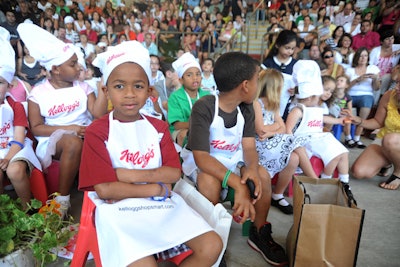Kohl's presented 'Fun and Fit as a Family' at Jungle Island both Saturday and Sunday. The family-friendly event aimed to promote healthy eating at the Kellogg's Kidz Kitchen, where Rachel Ray, Rocco DiSpirito, and Tyler Florence, among others, hosted cooking demos.