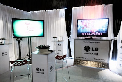 LG was among the event's seven returning sponsors.
