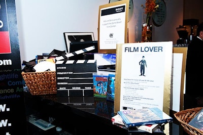 Raffle prizes, $25 each, offered items such as the Film Lover's Package. The package included free admission to Gene Siskel Film Center screenings and passes to special events put on by the Illinois Film Office.