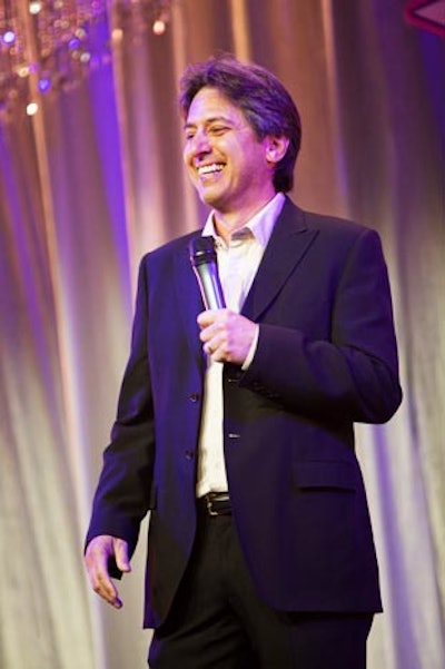 Comedian Ray Romano entertained the crowd.