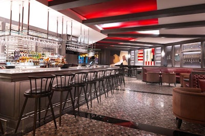 The venue has a total capacity of 282 seats, with 60 seats on the patio, 18 in the patio cabana, and 80 in the lounge.
