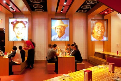 There are 140 seats in the restaurant and 20 in the lounge, and the entire venue is available for buyout.