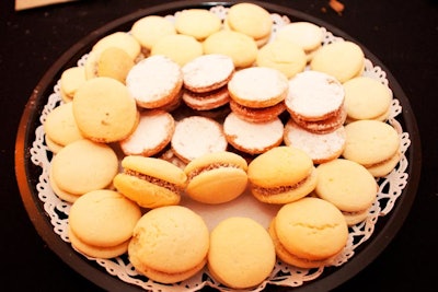 La Estancia Argentina provided Latin sweets including alfajores.