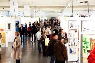 Thursday evening's opening night party gave 2,000 guests a sneak preview at the Artist Project.