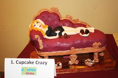 A vendor showcase displayed arty confections from more than 40 local chocolate makers and pastry chefs. The currency at the showcase were so called 'chocolate chip coins,' which guests could get at booths throughout the festival.