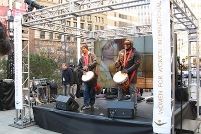 The march culminated with a festival in City Hall Park that included entertainment.