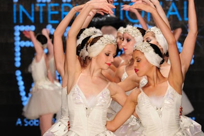 “Miami City Ballet School students were excited to perform on a fashion runway,' said Linda Villella, director of Miami City Ballet School. 'This is fun for them!”