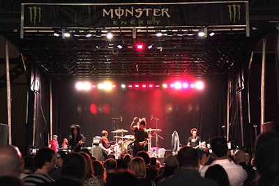 Camp Freddy performed at the convention center on the show's second day.