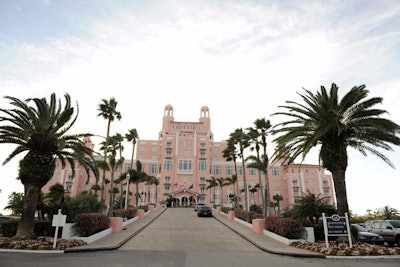 The Don Cesar Beach Resort hosted the party and provided catering.
