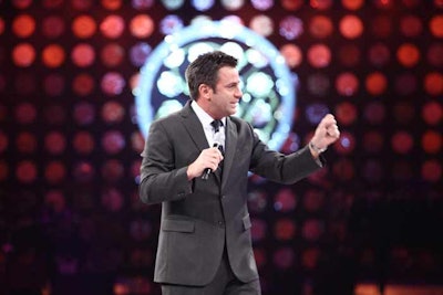 Comedian Jeff Heffron, winner of NBC's Last Comic Standing season two, performed a 40-minute routine.