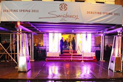 To herald the forthcoming opening of the Sanctuary Hotel, hoteliers Hank and Brandon Freid partnered with Guerrilla Culinary Brigade to produce a temporary restaurant in the unfinished lobby.