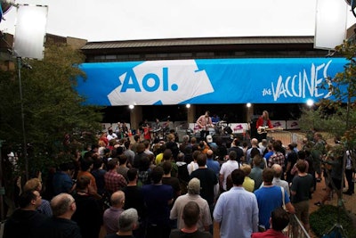 Guests of AOL's Vaccines show found out about the event by following the company on Twitter.