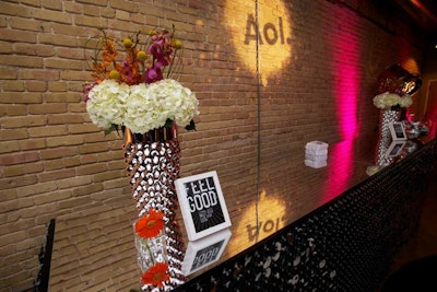 AOL hosted meetings, happy hours and downtime in its lounge-themed loft.