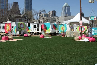 HP erected a massive mobile park where guests could create, share, and print content throughout the pop-up's nine-day run.