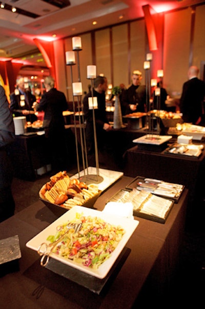 All of the food by Abigail Kirsch was immaculately presented, and there was tons of it. Maybe even too much.