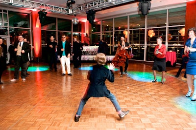 Is it just me, or does the dance floor at Pier Sixty feel a little bit reminiscent of, say, a Sheraton?