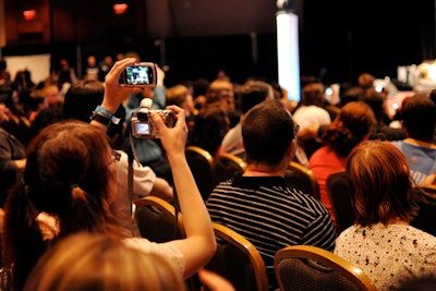 Organizers encouraged attendees to take pictures and video of the weekend's activities to post to YouTube and other sharing sites.