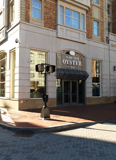 Island Creek Oyster Bar opened last Fall.