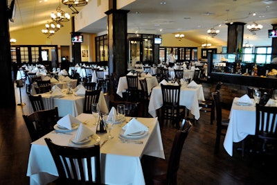The main dining room has seating for 314.