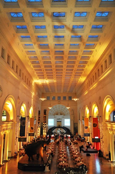 The event took place at the Field Museum.