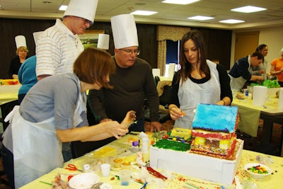 Teambuilders Plus offers a cake designing competition called “You Take the Cake.”