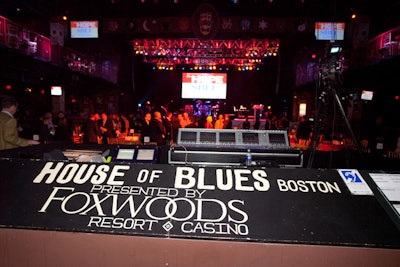 The House of Blues provided lighting and sound services for the event.