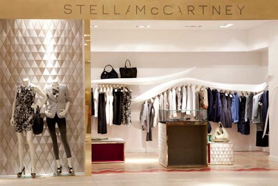 The Stella McCartney boutique opened in Saks Fifth Avenue in March.