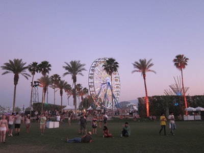A redesigned layout made the festival grounds feel less congested.