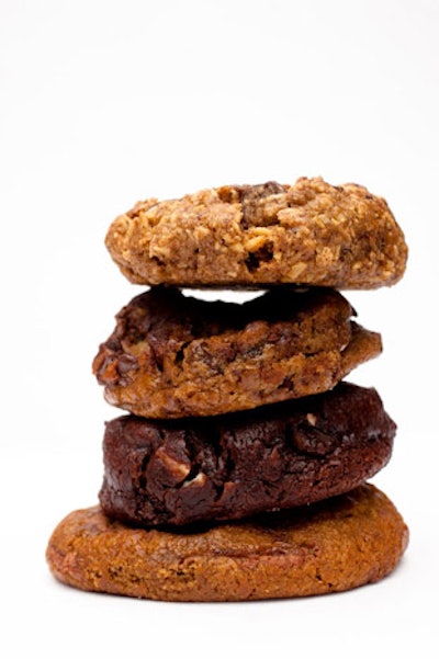 For a dessert that's also a jolt of energy, try the Monster Mocha cookies from Isabella's Cookie Company.