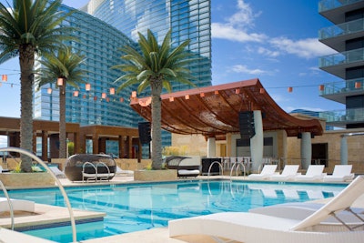 Try entertaining poolside somewhere like Marquee Dayclub, which just opened this season at the Cosmopolitan.