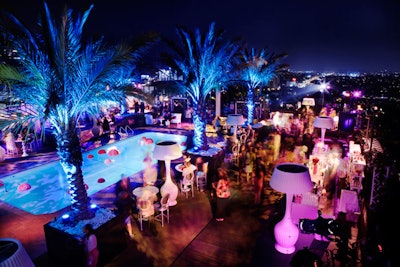 WE TV took to the London West Hollywood rooftop to fete Braxton Family Values.