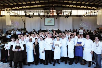 Chefs from more than 25 restaurants participated in the event.