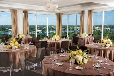 Meetings and event spaces occupy the entire penthouse floor of B Ocean, known as B On Top.