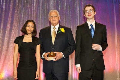 EMC Corporation chairman and C.E.O. Joseph M. Tucci accepted the organization's corporate partner award for his company's commitment to the Urban Assembly School for Wildlife Conservation in the Bronx.