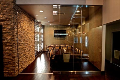 The private dining room at South Branch Tavern and Grille seats 20.