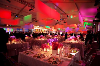 Partytime Productions provided the tent, and Frost handled lighting.