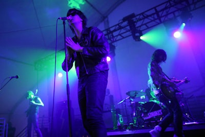 The Strokes performed a six-song set.