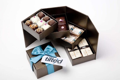 Truffle Truffle can incorporate corporate colors or logos into gift packaging.