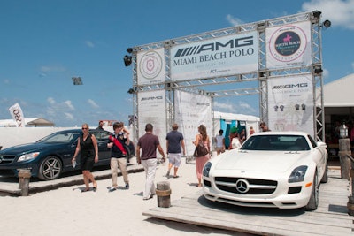 AMG, the performance brand of Mercedes-Benz, returned for a second year as title sponsor of the tournament.