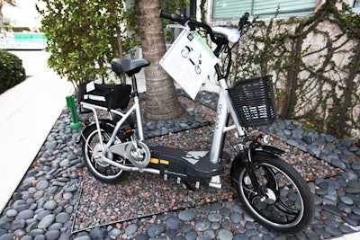 The Electric Bicycle Store donated a bike for the silent auction.