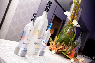 Sponsor Grey Goose created specialty cocktails for the Friday night cocktail party and the Saturday night gala.