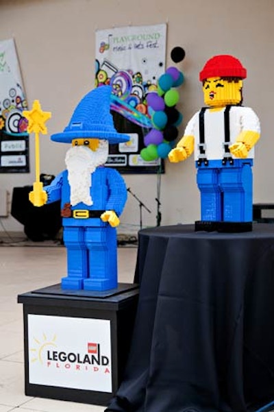 One of the new sponsors was Legoland Florida, a new theme park that opens in Winter Haven in the fall.