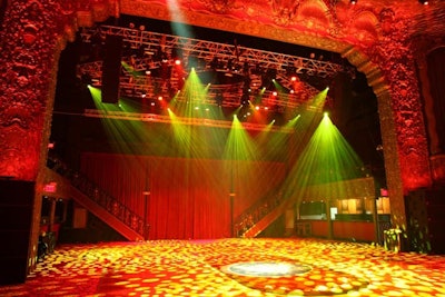 The main stage is in the theater, which has a capacity of 1,000.