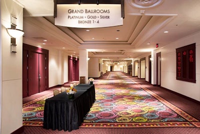 The two primary meeting spaces at Bally’s Las Vegas have been remodeled and are accepting meeting and event bookings.