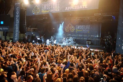 Nearly 16,000 people attended the all-day music festival.