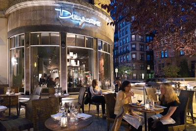 Back Bay's Deuxave restaurant has a 35-seat patio off its main dining room.