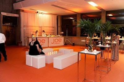 The Joe Fresh lounge offered complimentary manicures and massages.