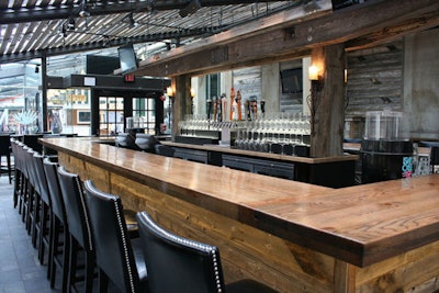 The bar offers 150 types of tequila. Summery specialty cocktails include La Sols, made with tequila, aloe vera, and Jarritos soda.