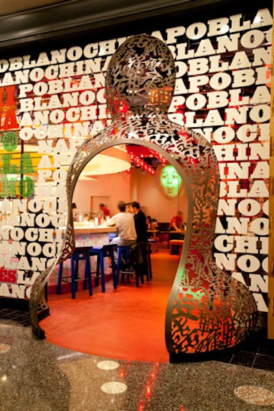 José Andrés debuted his newest venue, China Poblano, in Las Vegas.